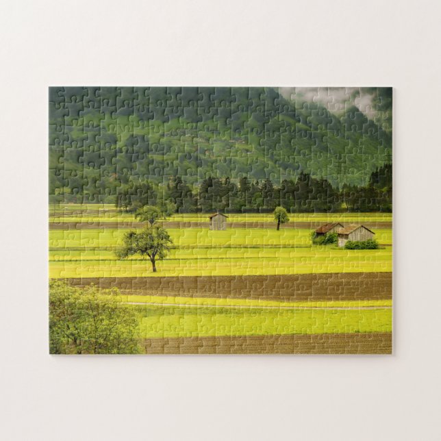 Puzzle Paysage vert (Horizontal)