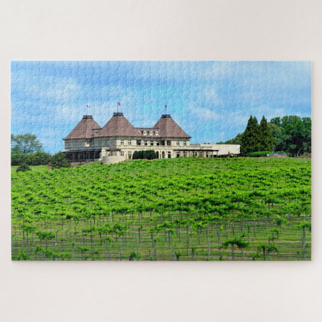 Puzzle Paysage viticole Géorgie, USA (Horizontal)