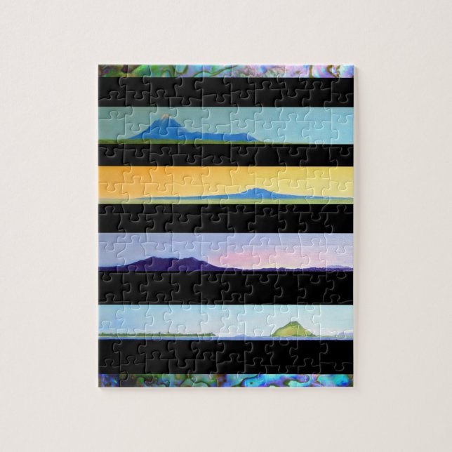 PUZZLE PAYSAGES DE LA NOUVELLE-ZÉLANDE DE L'ÎLE DU NORD (Vertical)