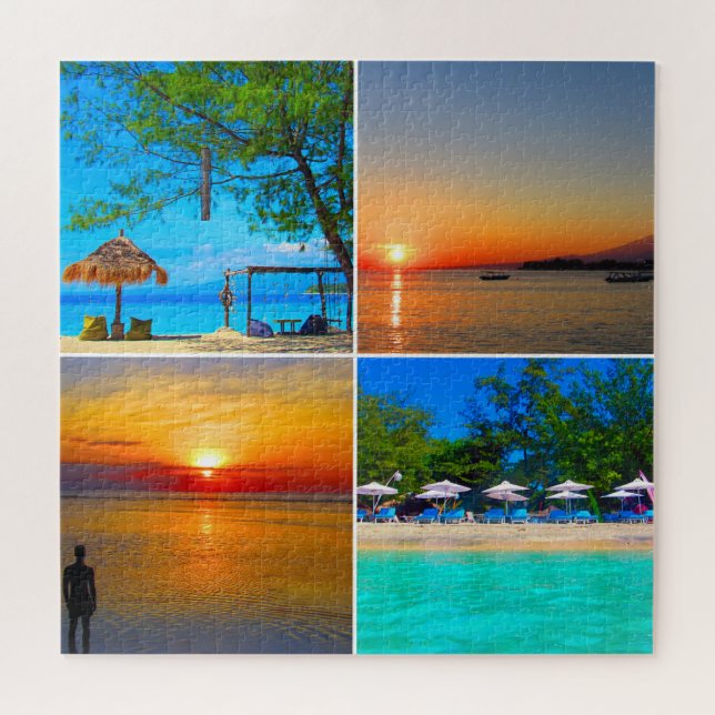 Puzzle paysages des îles gili (Horizontal)