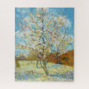 Puzzle Peach Trees in Blossom Vincent Van Gogh vibrant