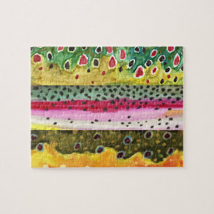 Puzzle Pêche à la truite