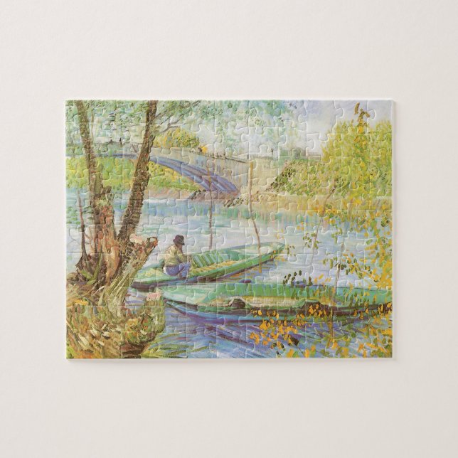 Puzzle Pêche au printemps, Pont de Clichy Vincent van Gog (Horizontal)