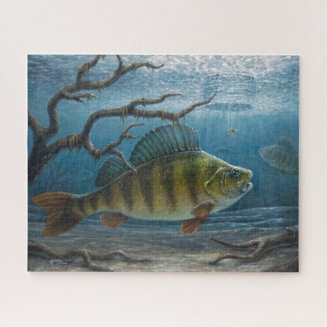 Puzzle Pêche sur glace pour la perche (Horizontal)