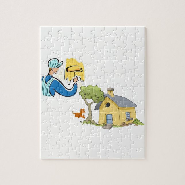 Puzzle Peintre Jigsaw (Vertical)