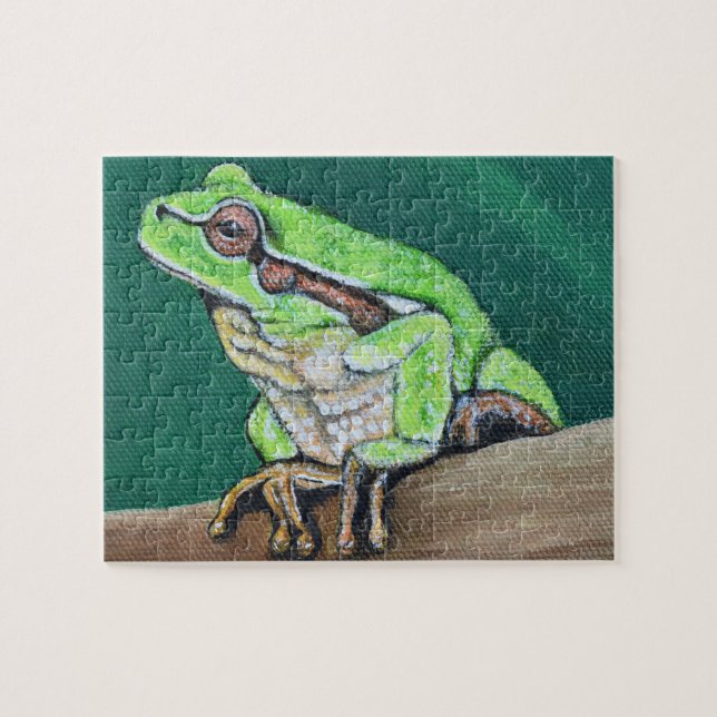 Puzzle Peinture à la grenouille (Horizontal)