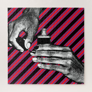 Puzzle Peinture à la main Fingernails Manicure Maquillage