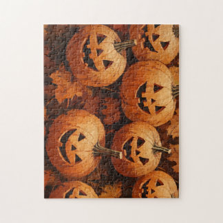 Puzzle Peinture à l'huile casse-tête de citrouille d'Hall