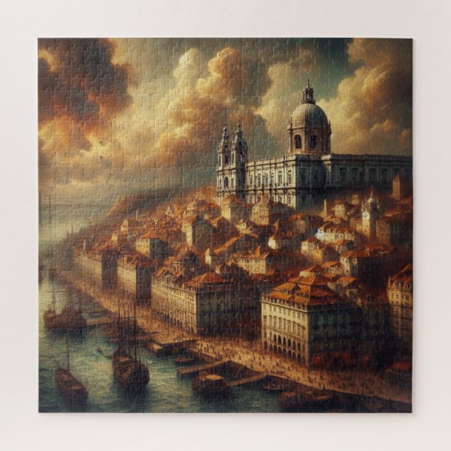 Puzzle Peinture à l'huile Renaissance (Vertical)