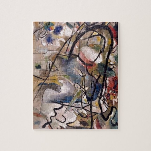 Puzzle Peinture Abstraite Kandinsky Art Moderne (Vertical)