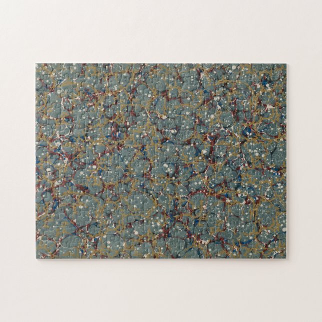 Puzzle Peinture Abstraite Marbrée (Horizontal)