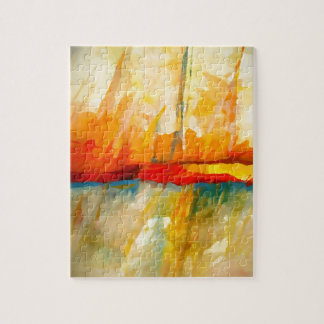 Puzzle Peinture Abstraite moderne