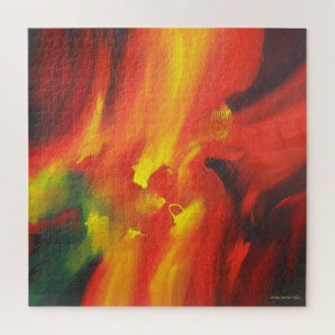 Puzzle Peinture Abstraite moderne colorée