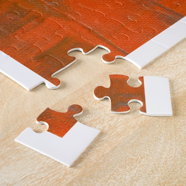 Puzzle Peinture aquarelle colorée. Marbre Abstrait (Côté)