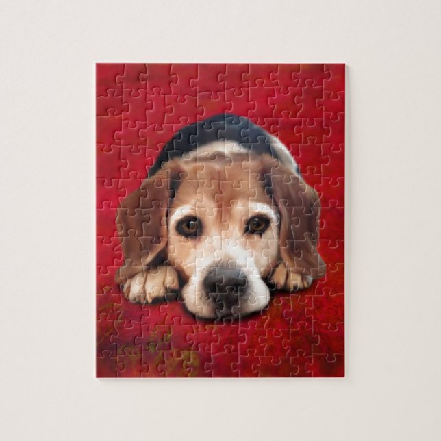 Puzzle Peinture beagle Art Chien Art (Vertical)