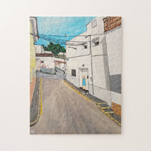 Puzzle Peinture Calle Cabanilles par Alfred Fox