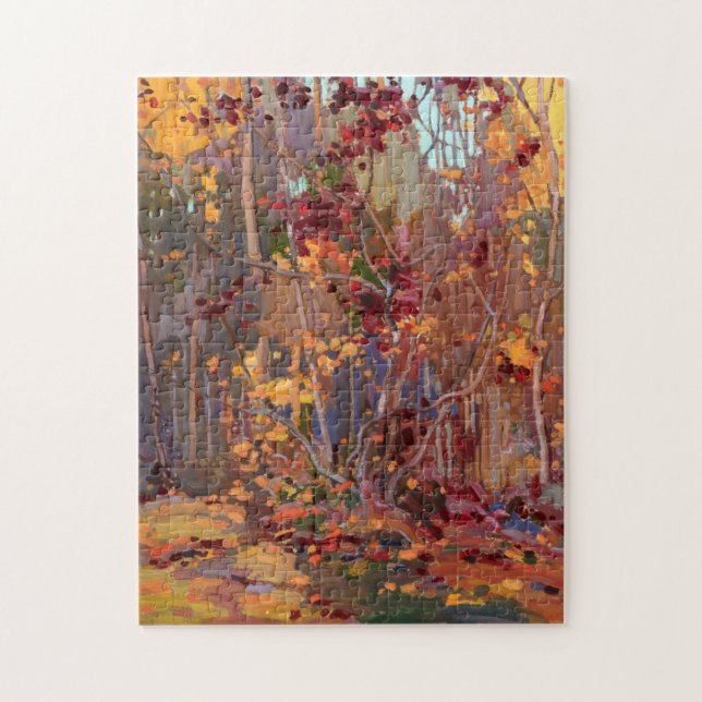 Puzzle Peinture canadienne de l'érable par Tom Thomson (Vertical)