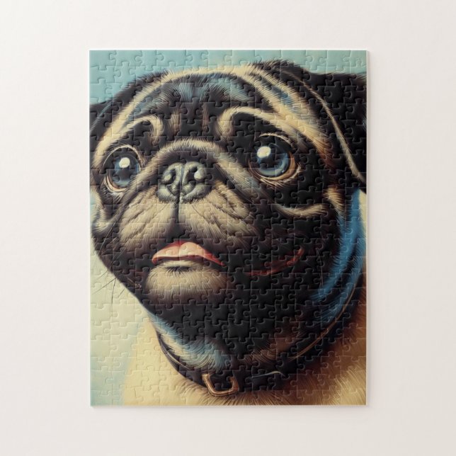 Puzzle Peinture Carlin rétro (Vertical)
