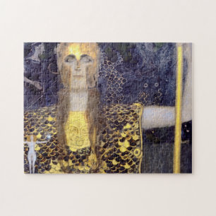 Puzzle Peinture célèbre de Gustav Klimt Pallas Athena