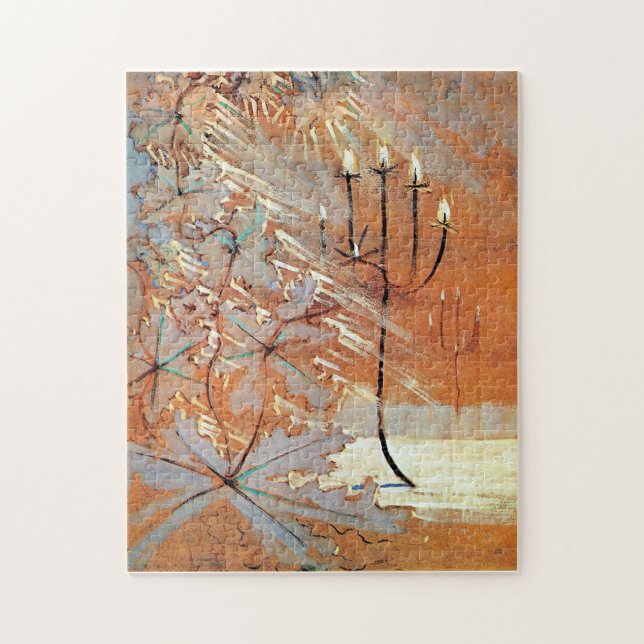 Puzzle Peinture célèbre hiver (V) (Vertical)