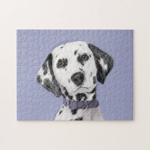 Puzzle Peinture Dalmatienne - Beau art original de chien