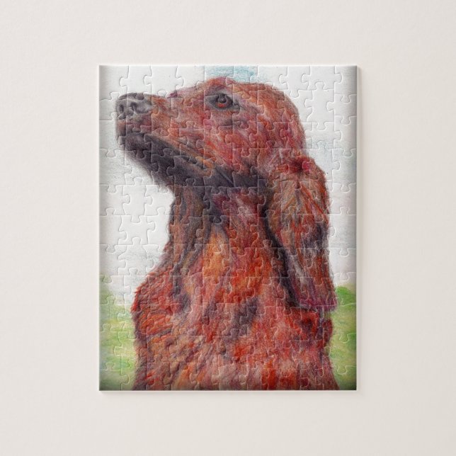 Puzzle Peinture d'art de chien animal de compagnie de Set (Vertical)