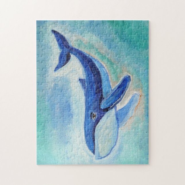 Puzzle Peinture de baleine  (Vertical)