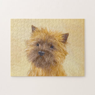Puzzle Peinture de Cairn Terrier - Cute Original Chien Ar