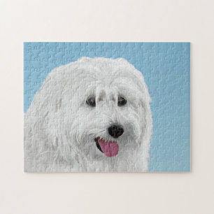 Puzzle Peinture de chien de berger polonais - Chien d'ori