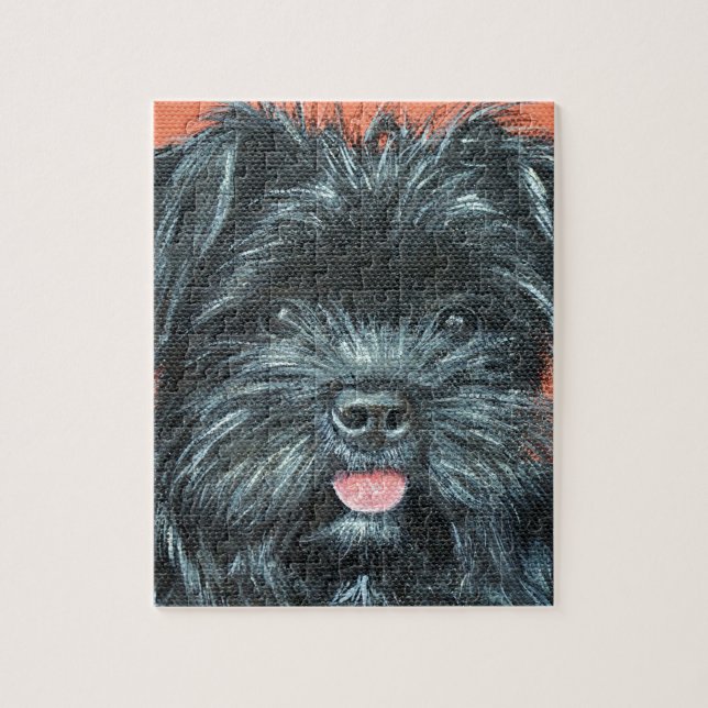 Puzzle Peinture de chien de Terrier mignon (Vertical)