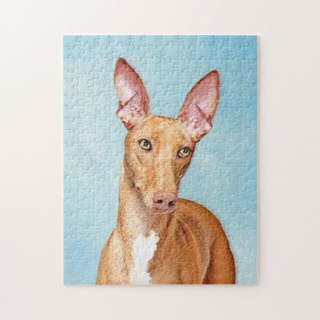 Puzzle Peinture de Chien Pharaon - Drôle d'Art Original d (Vertical)