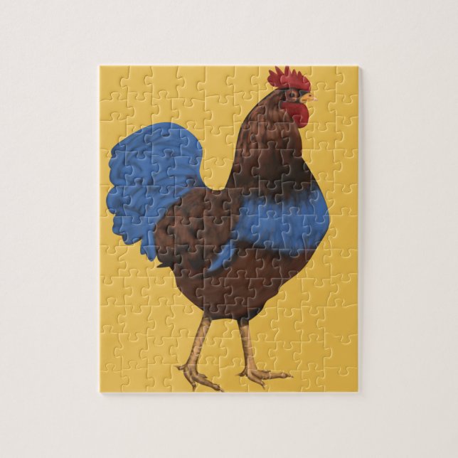 Puzzle Peinture de coq (Vertical)