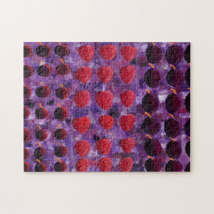 Puzzle Peinture de fruits rouges