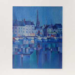 Puzzle Peinture de Honfleur, France -