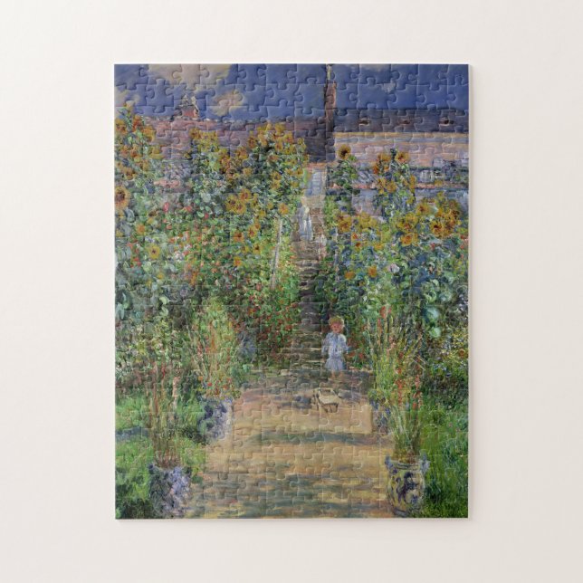Puzzle Peinture de jardin de Monet par Claude Monet (Vertical)