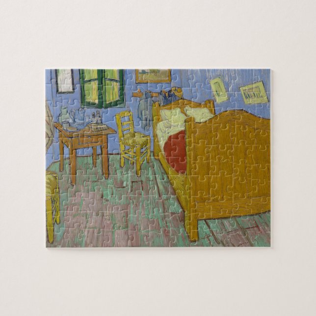 Puzzle Peinture de la chambre de Vincent Van Gogh (Horizontal)