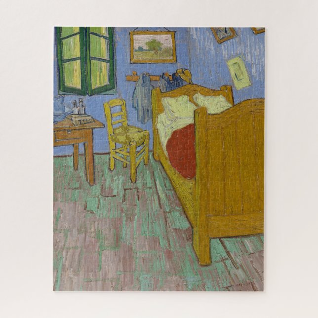 Puzzle Peinture de la chambre de Vincent Van Gogh (Vertical)