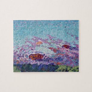 Puzzle Peinture de la côte de l'océan vintage par Maurice