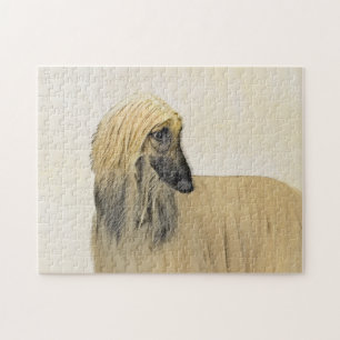 Puzzle Peinture de la hache afghane - jolie art original
