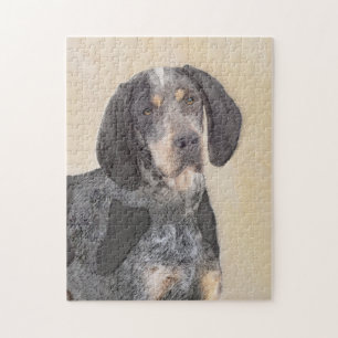 Puzzle Peinture de linge bluetick - mignon chien original