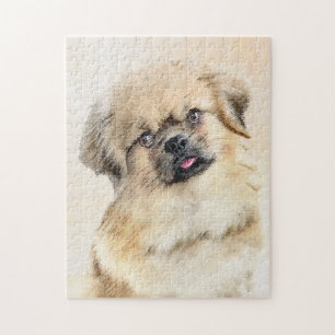 Puzzle Peinture d'espagnol tibétain - joli art original
