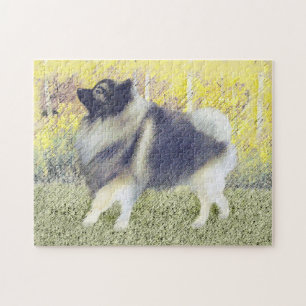 Puzzle Peinture en teint de Keeshond - jolie art original