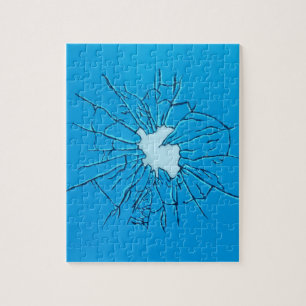 Puzzle Peinture en verre brisé