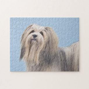 Puzzle Peinture Havanaise (Argent) - Cute Original Chien