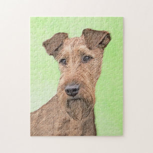 Puzzle Peinture Irlandaise Terrier - Cute Original Chien