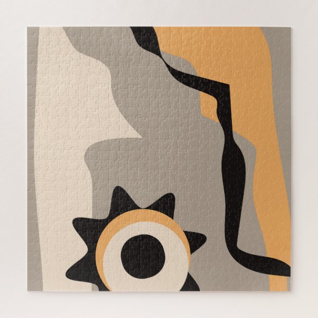 Puzzle Peinture murale minimaliste (Vertical)