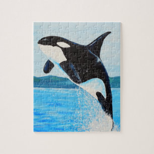 Puzzle Peinture Orca