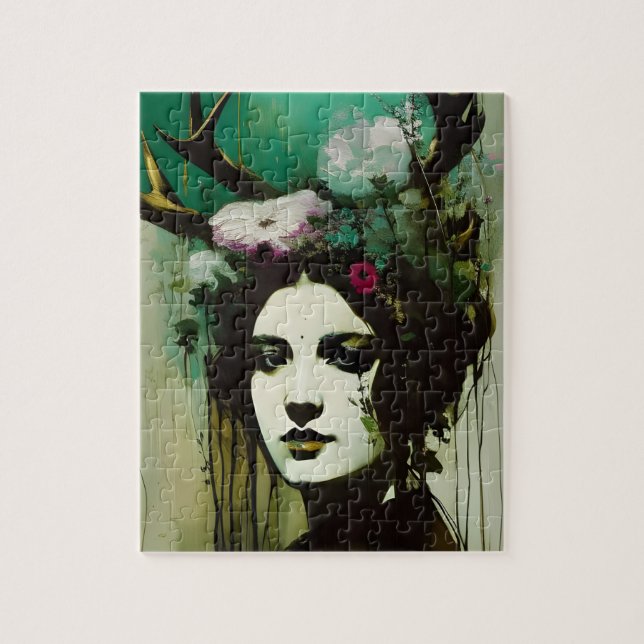 Puzzle Peinture Pagan Femme (Vertical)