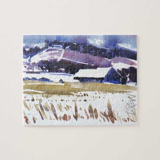 Puzzle Peinture Quick Freeze / Artiste Larry Lerew (Horizontal)