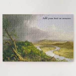 Puzzle Peinture sur mesure, "The Oxbow" de Thomas Cole, 1